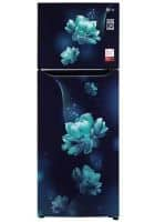 LG 284 L 2 Star Frost Free Double Door Refrigerator Blue Charm (GL-T302SBCY)