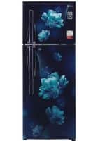 LG 284 L 3 Star Frost Free Double Door Refrigerator Blue Charm (GL-S302RBCX)