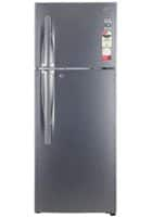 LG 284 L 3 Star Frost Free Double Door Refrigerator Dazzle Steel (GL-S302RDSX)