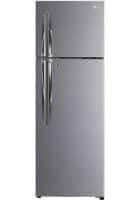 LG 308 L 3 Star Frost Free Double Door Refrigerator Dazzle Steel (GL-S322RDSX)