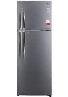 LG 335 L 2 Star Frost Free Double Door Refrigerator Dazzle Steel (GL-S372RDSY)