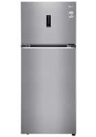 LG 408 L 2 Star Frost Free Double Door Refrigerator Silver (GL-S412SPZY)