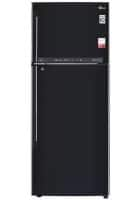 LG 471 L 3 Star Frost Free Double Door Refrigerator Ebony Sheen (GL-T502FES3)