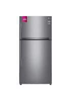 LG 475 L 1 Star Frost Free Double Door Refrigerator (LG REF GN-H602HLHM.APZQEBN, Platinum Silver)