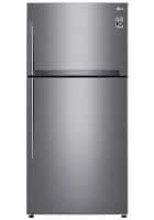 LG 592 L 1 Star Frost Free Double Door Refrigerator Platinum Silver (GRH812HLHM)