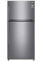 LG 630 L 3 Star Frost Free Double Door Refrigerator Shiny Steel (GR-H812HLHQ)