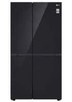 LG 655 litres Side by Side Door Refrigerator Black Mirror (GL-B257DBMX)