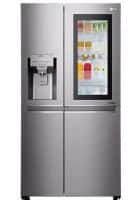 LG 668 L Frost Free Side By Side Door Refrigerator Silver (GC-X247CSAV)