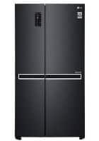 LG 687 L Frost Free Side By Side Refrigerator Black (GC-B247SQUV)