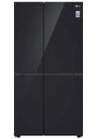 LG 694 L Frost Free Multi Door Refrigerator Black Glass (GCB257UGBM)