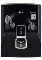 LG 8 Litres RO+UV+MB Water Purifier with Steel Tank Black (WW174NPB)