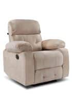 Little Nap Avion Single Seater Motorzied Recliner for Living Room (Beige)