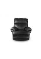 Little Nap Casa Single Seater Manual Recliner for Living Room (Black)