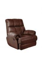 Little Nap Casa Single Seater Motorized Recliner for Living Room (Brown)