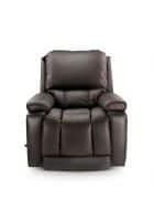 Little Nap La-Z-Boy Greyson Reclina-Rocker Single Seater Recliner for Living Room (Brown)