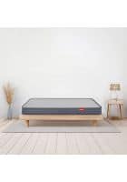 Duroflex LIVE2IN1 5 inch PU Foam Single Size Normal Top Mattress (Grey, 75 x 35 inch)