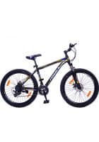 Lumala Wild Beast Mountain Bike Wheel Size 26T Dual Disc Brake Multi Speed (Black-Blue-Yellow)
