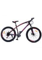 Lumala XTR Mountain Bike Wheel Size 26T Dual Disc Brake Multi Speed (Black-Blue)