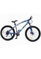 Lumala XTR Mountain Bike Wheel Size 26T Dual Disc Brake Multi Speed (Yellow-Blue)