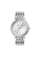 Michael Kors Womens Darci Silver Dial Stainless Steel Analogue Watch MK3190