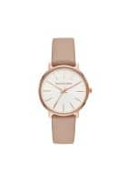 Michael Kors Womens Pyper Brown Analogue Watch MK2748