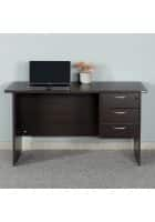 Nilkamal Maximus 5 FT Engineered Wood Office Table (New Wenge)