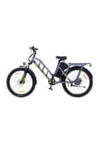 Motovolt HUM (Regular) Standard 25 Km Without GPS Electric Bicycle (Silver)