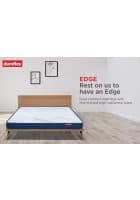 Duroflex Edge Dual Comfort 4 inch Queen Size Foam Mattress (75 x 60 inch)