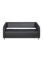 Nilkamal Arrow 3 Seater Sofa (Black, Rectangular)