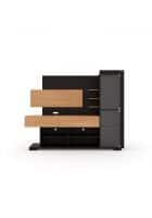 Nilkamal Greta Wall Unit (New Wenge/Urban Teak)