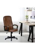 Nilkamal Mayor High Back Office Chair (Brown)