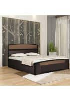 Pai Particle Board Queen Size Bed With Rectangular Shape of Hydraulic Bed (Pfbd29-5) Wenge