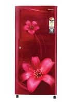 Panasonic 194 L 2 Star Direct Cool Single Door Refrigerator Maroon Floral (NR-A201BEMN)