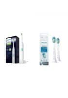 Philips HX6807 24 Sonicare Protective Clean 4300 Electric Toothbrush with Sonic Technology