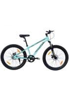 Plutus Boston Bike 26 inchwheel, Multi Speed Shimano Gears For Unisex With Dual Disc Brakes And Frame Size 18 inch, Alloy Frame (Ocean Blue)