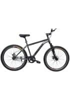 Plutus Slash Dual Disc Front Suspension 24 T Mountain Cycle (Charcoal Grey)