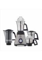 Preethi Steel Supreme MG-208 Mixer Grinder, 750 W Vega W5 Motor (Silver/Black)