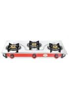 Prestige Xclusive 3 Burners Sleek Stainless Steel L.P Gas Stove