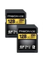 ProGrade Digital 128GB UHS-II SDXC Memory Card (2-Pack)