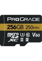 Prograde Digital 256Gb Uhs-Ii Microsdxc Memory Card With Sd Adapter