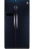 Panasonic 584 L Frost Free Side By Side Door Refrigerator Black (NR-BS60MHX1)