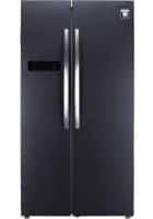 Panasonic 584 L Frost Free Side By Side Refrigerator Dark Grey Steel (NR-BS60MHX1)