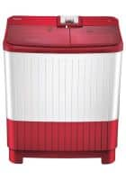 Panasonic 8 kg Semi Automatic Top Load Washing Machine Red (NA-W80H5RRB)