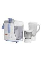 Quba 80 JMG - 550 W Juicer Mixer Grinder (2 Jars White)