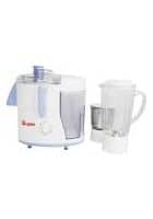 Quba JM-80 500 W With 2 Jars Juicer Mixer Grinder (White and Blue)