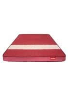 Duroflex Rise 6 inch PU Foam Double Size Bonnell Spring Mattress (Maroon, 84 x 48 inch)