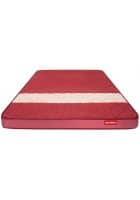 Duroflex Rise 6 inch PU Foam Single Size Bonnell Spring Mattress (Maroon, 84 x 36 inch)