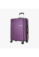 Safari Cargo Max Capacity 43 L Premium Interior, Wet Pouch, and Anti Theft Zipper Unisex Trolley Bag (Magenta Purple)