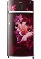 Samsung 183 L 3 Star Direct Cool Single Door Refrigerator Midnight Blossom Red (RR21C2J23RZ/HL)