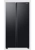 Samsung 653 L 5 Star Twin Cooling Plus Side by Side Refrigerator Black Matt (RS76CG8115B1HL)